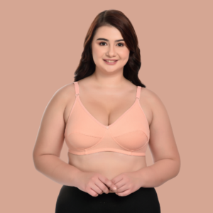 Beige Plus Size NON Padded Bra